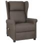 Preview: ARDEBO.de - Massagesessel Braun Stoff