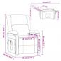 Preview: Massagesessel Braun Stoff