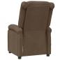 Preview: Massagesessel Braun Stoff