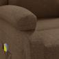 Preview: Massagesessel Braun Stoff