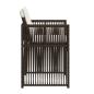 Preview: Gartenstühle mit Kissen 4 Stk. Braun Poly Rattan