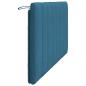 Preview: Kopfteil-Kissen Blau 160 cm Samt