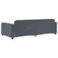 Preview: Tagesbett Dunkelgrau 90x200 cm Samt