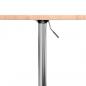 Preview: Bartisch Ø60x89,5 cm Massivholz Buche