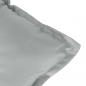 Preview: Gartenbank-Auflage Melange Hellgrau 120x50x7 cm Stoff