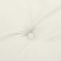 Preview: Gartenbank-Auflagen 2 Stk. Melange Creme 150x50x7 cm Stoff