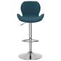 Preview: Barhocker 2 Stk. Blau Samt