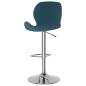 Preview: Barhocker 2 Stk. Blau Samt