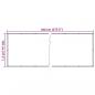 Preview: Balkon-Sichtschutz Anthrazit 700x120 cm PVC