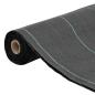 Preview: Unkrautvlies Schwarz 0,5x25 m PP