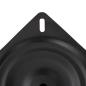 Preview: Stuhlfuß für Bootssitz Schwarz 18 cm Stahl