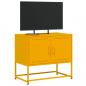 Preview: TV-Schrank Senfgelb 68,5x39x60,5 cm Stahl