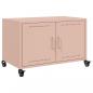 Preview: TV-Schrank Rosa 68x39x43,5 cm Stahl