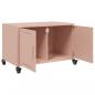 Preview: TV-Schrank Rosa 68x39x43,5 cm Stahl