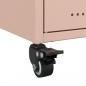 Preview: TV-Schrank Rosa 68x39x43,5 cm Stahl