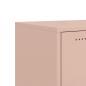Preview: TV-Schrank Rosa 100,5x39x43,5 cm Stahl