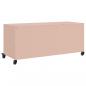 Preview: TV-Schrank Rosa 100,5x39x43,5 cm Stahl