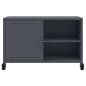 Preview: TV-Schrank Anthrazit 68x39x43,5 cm Stahl