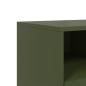Preview: TV-Schrank Olivgrün 68x39x43,5 cm Stahl
