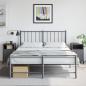 Preview: Nachttische 2 Stk. Anthrazit 36x39x59 cm Stahl