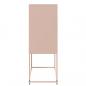 Preview: TV-Schrank Weiß 100,5x39x60,5 cm Stahl