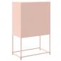 Preview: TV-Schrank Weiß 100,5x39x60,5 cm Stahl