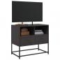 Preview: TV-Schrank Schwarz 68x39x60,5 cm Stahl