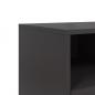Preview: TV-Schrank Schwarz 68x39x60,5 cm Stahl