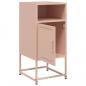 Preview: Nachttische 2 Stk. Rosa 36x39x78 cm Stahl