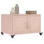 Preview: Couchtisch Rosa 68x50x43,5 cm Stahl