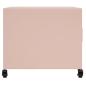Preview: Couchtisch Rosa 68x50x43,5 cm Stahl