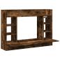 Preview: Wand-Schreibtisch Räuchereiche 105x48x75 cm Holzwerkstoff