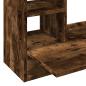Preview: Wand-Schreibtisch Räuchereiche 105x48x75 cm Holzwerkstoff