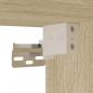 Preview: Wand-Schreibtisch Sonoma Eiche 105x48x75 cm Holzwerkstoff