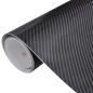 Preview: Autofolie 4D Schwarz 100x150 cm