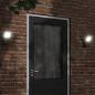 Preview: ARDEBO.de - LED-Außenwandleuchten 2 Stk. Schwarz Aluminiumdruckguss