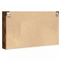 Preview: Vitrinenschrank Räuchereiche 100x15x58 cm Holzwerkstoff