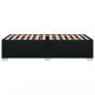 Preview: Bettgestell Schwarz 90x200 cm Stoff