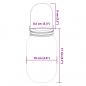 Preview: Solarleuchten Einmachglas-Design 12 Stk. Warmweiß