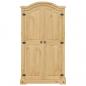 Preview: Kleiderschrank Corona 102x52x186 cm Massivholz Kiefer