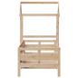 Preview: Tagesbett mit Dach 90x190 cm Massivholz Kiefer