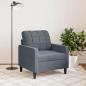 Preview: Sessel Dunkelgrau 60 cm Samt