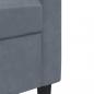 Preview: Sessel Dunkelgrau 60 cm Samt