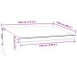 Preview: ARDEBO.de - Markise Automatisch mit LEDs Weinrot 350x250 cm