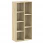 Preview: Bücherregal Sonoma-Eiche 50x25x105 cm Holzwerkstoff