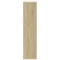 Preview: Bücherregal Sonoma-Eiche 50x25x105 cm Holzwerkstoff