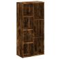 Preview: Bücherregal Räuchereiche 50x25x105 cm Holzwerkstoff