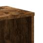 Preview: Bücherregal Räuchereiche 50x25x105 cm Holzwerkstoff