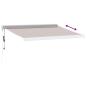 Preview: Markise Automatisch Braun 350x250 cm