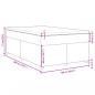 Preview: Boxspringbett mit Matratze Hellgrau 120x200 cm Stoff